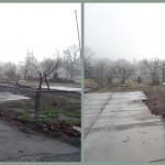 Adjacent lots in Middletown, CA. The property on the left was abandoned by the property owner while the property on the right was cleared by Pacific States crews.